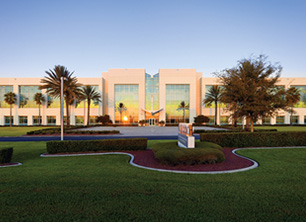Exterior of LECOM Campus in Bradenton, Florida