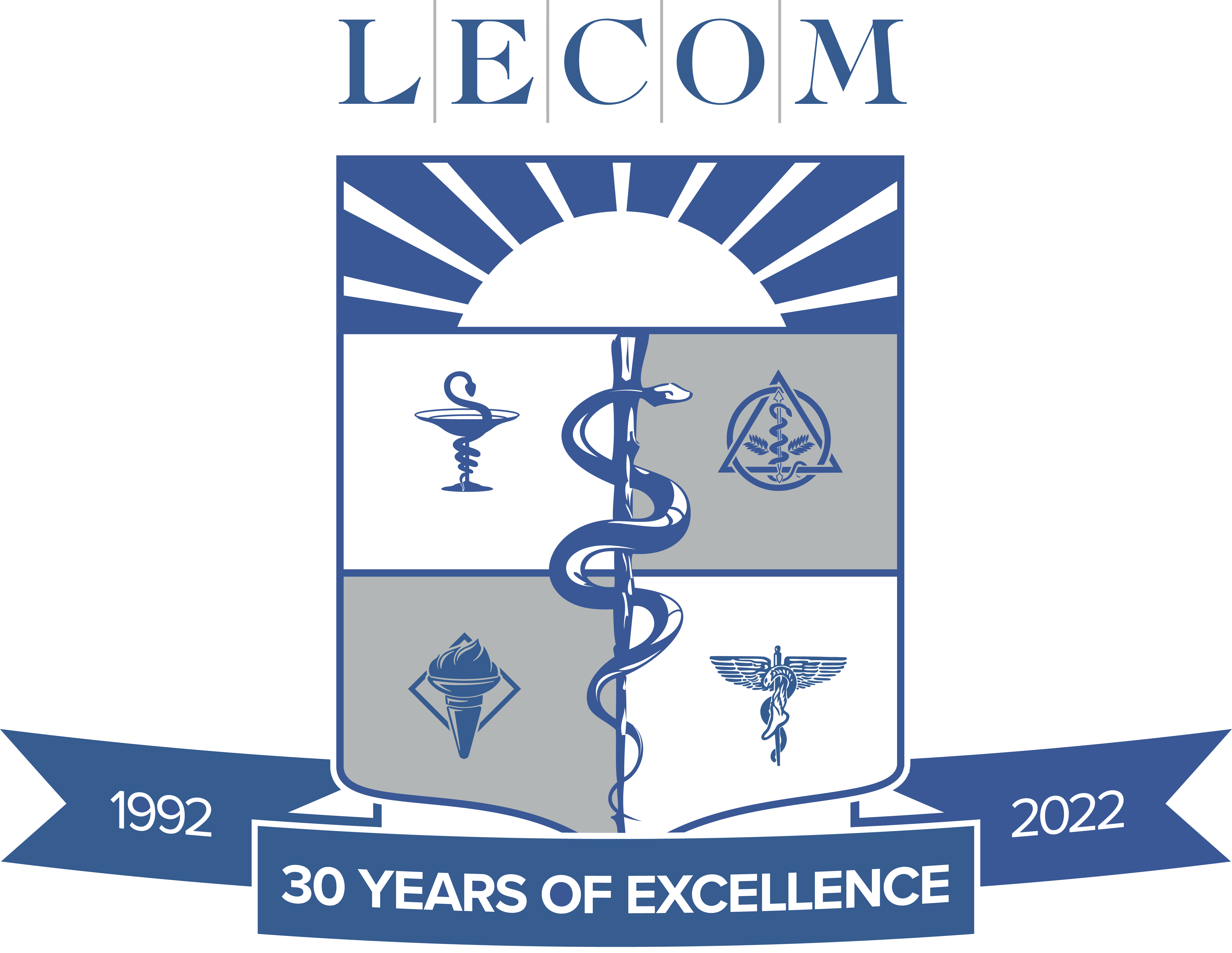 LECOM 30th Logo