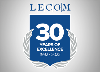 LECOM 30th Anniversary Shield